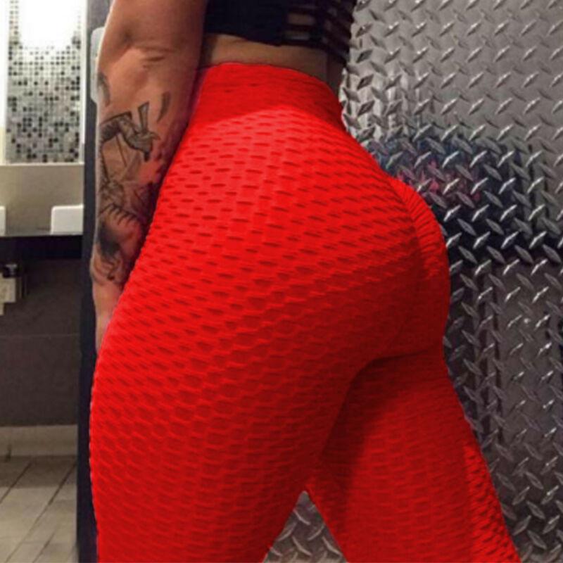 Anti-Cellulite High Waisted Textured Leggings