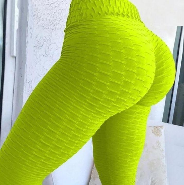 Anti-Cellulite High Waisted Textured Leggings
